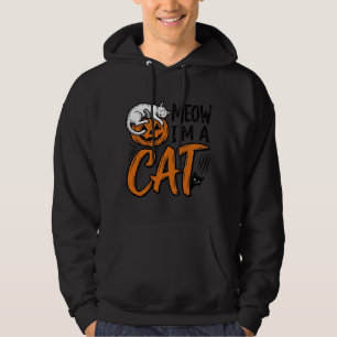 Funny Halloween Cat Pumpkin Typography Shirt Desig