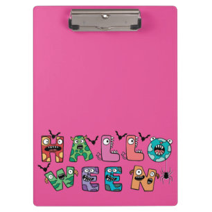 Funny Halloween Clipboard