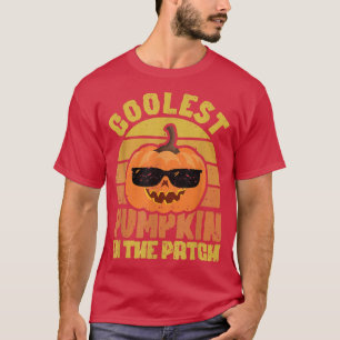 Funny Halloween Cool Pumpkins Coolest Pumpkin In T T-Shirt