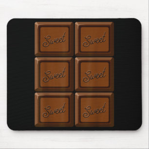 Funny Halloween Costume Chocolate Bar Mouse Mat
