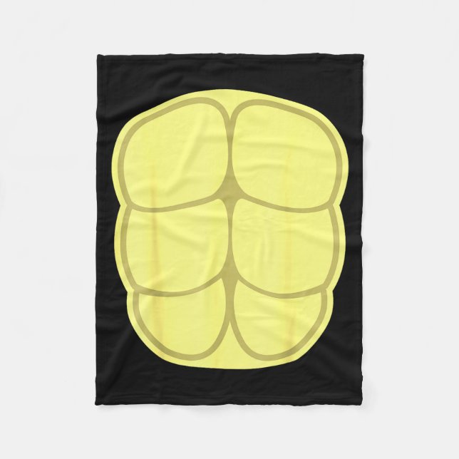 Funny Halloween Costume Diy Turtle Shell Animal Bo Fleece Blanket (Front)