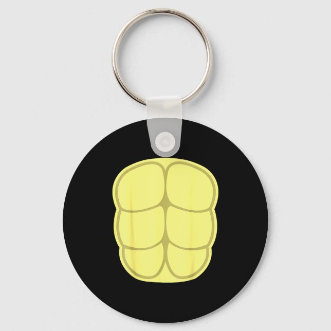Funny Halloween Costume Diy Turtle Shell Animal Bo Key Ring (Front)