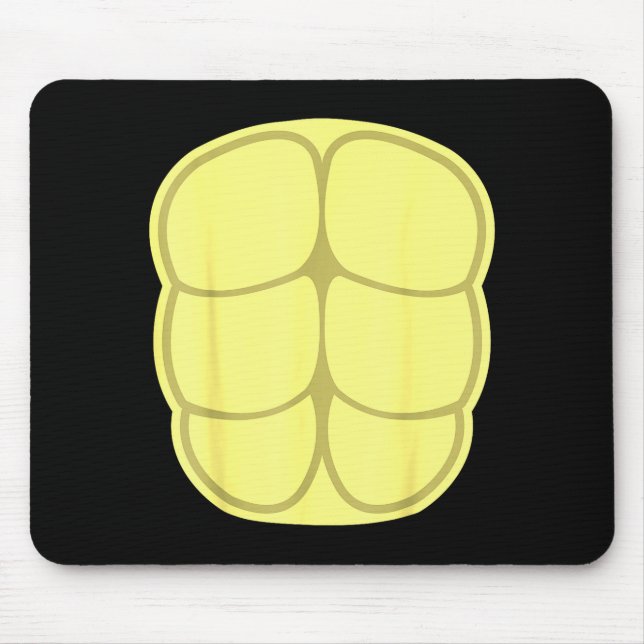 Funny Halloween Costume Diy Turtle Shell Animal Bo Mouse Mat (Front)