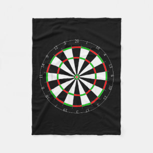 Funny Halloween Costume For Darts Players _ Dart B Fleece Blanket