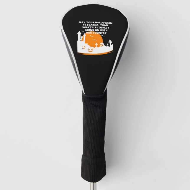 Funny Halloween Costume  Golf Head Cover (Front)