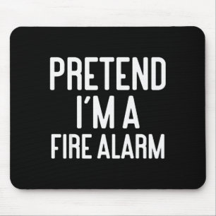 Funny Halloween Costume Party Pretend Im A Fire Al Mouse Mat