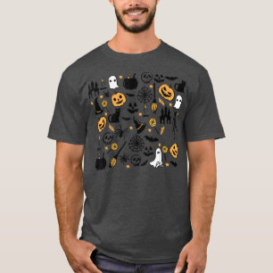 Funny Halloween Costume Pumpkin Ghost Witch Jack O T-Shirt