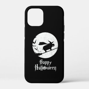 Funny Halloween Costume Witch Hippo Lover Gift iPhone 12 Mini Case