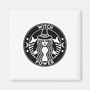 Funny Halloween Costume Witch Power Fall Gift Perf Magnet