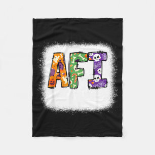 Funny Halloween Costumes Afi For Men Matching Fleece Blanket
