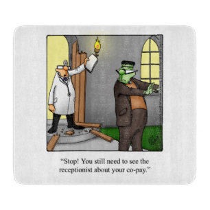 Funny Halloween Cutting Board Gift 