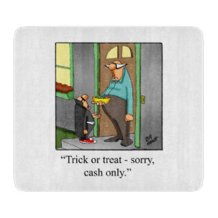 Funny Halloween Cutting Board Gift 