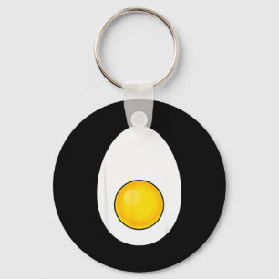 Funny Halloween Deviled Egg Costume Men Women Fun Key Ring