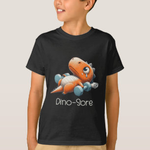 Funny Halloween Dinosaur Tested Positive For Pumpk T-Shirt