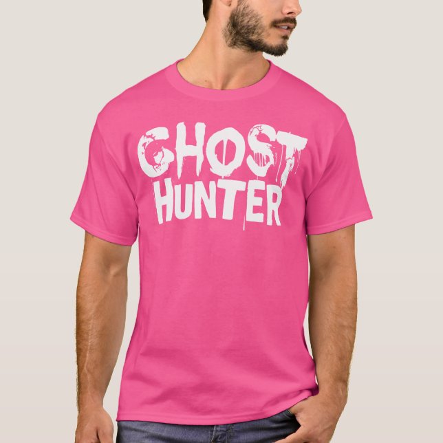 Funny Halloween For Her For Him Shirt Ghost Hunter (Front)
