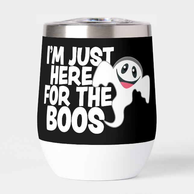 Funny Halloween Ghost Boos Pun  (Front)
