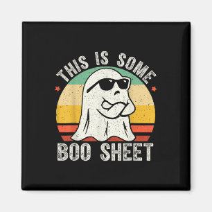 Funny Halloween Ghost Costume Vintage Mens Women  Magnet