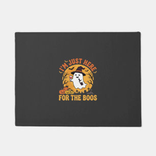 Funny Halloween Ghost I'm Just Here For The Boos Doormat