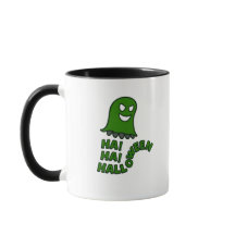 Funny Halloween Ghost Mug