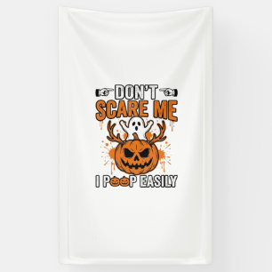 Funny Halloween Ghost Pumpkin Quote Vector Design_ Banner