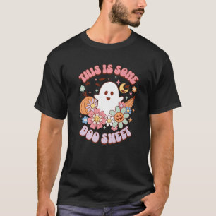 Funny Halloween Ghost This Is Some Boo Sheet Premi T-Shirt
