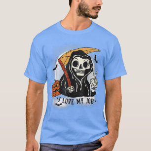 Funny Halloween Grim Reaper T-Shirt
