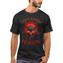 Funny Halloween Hell Demon Skull - Gothic Horror l