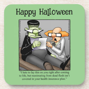 Funny Halloween Humour Coasters