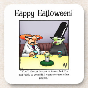 Funny Halloween Humour Coasters