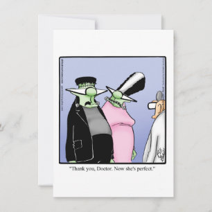 Funny Halloween Humour Greeting Card