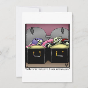 Funny Halloween Humour Greeting Card 