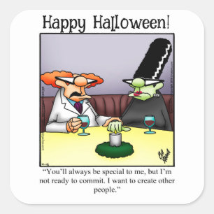 Funny Halloween  Humour Halloween Stickers
