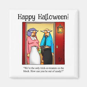 Funny Halloween Humour Magnet
