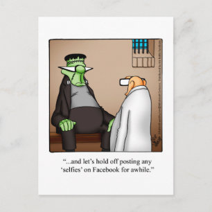 Funny Halloween Humour Postcards "Spectickles"
