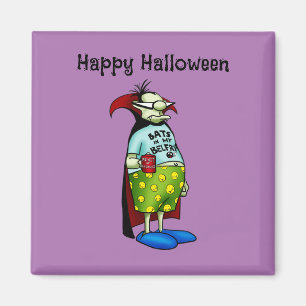 Funny Halloween Humour Refrigerator Magnet 