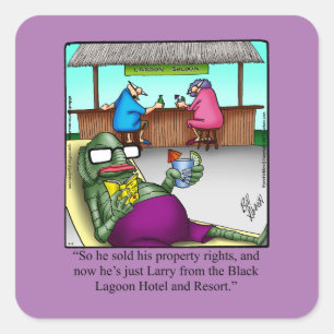 Funny Halloween Humour Sticker