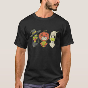 Funny Halloween Is Cancelled Witch Pumpkin And Gho T-Shirt
