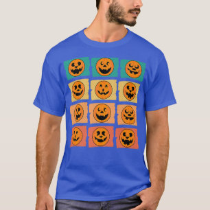 Funny Halloween Jack O Lanterns Fall Autumn Pumpki T-Shirt