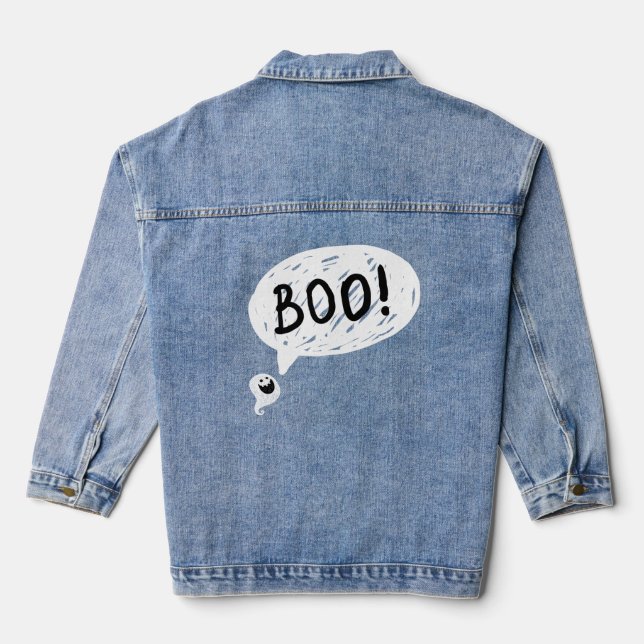 Funny Halloween Jacket BOO! 🎃 (Back)