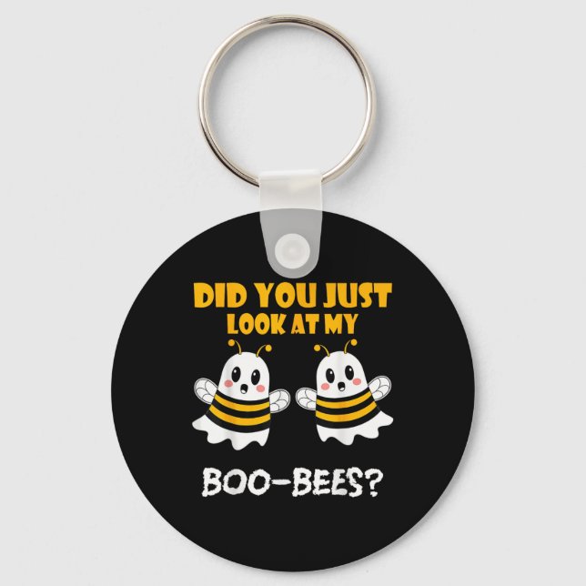 Funny Halloween  Key Ring (Front)