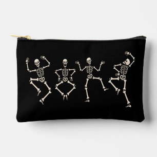 Funny Halloween Lover Dance with the Skeleton Accessory Pouch