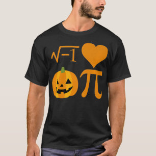 Funny Halloween Math I Love Pumpkin Pi or Pie T-Shirt