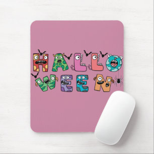 Funny Halloween Mouse Mat