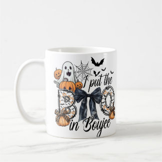 Funny Halloween Mug - 'I Put the BOO in Boujee' Gh