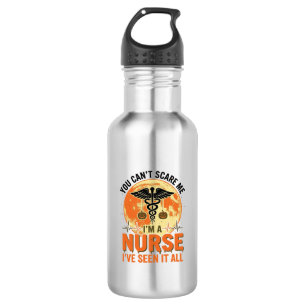 Funny Halloween Nurse Vintage Medical Design_1 532 Ml Water Bottle