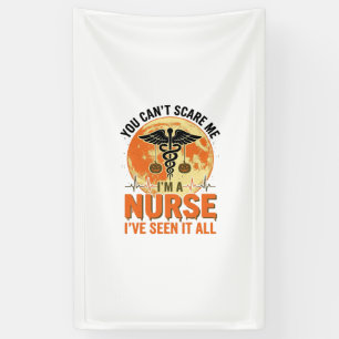 Funny Halloween Nurse Vintage Medical Design_1 Banner
