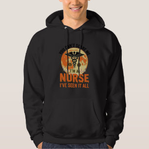 Funny Halloween Nurse Vintage Medical Design_1 Hoodie