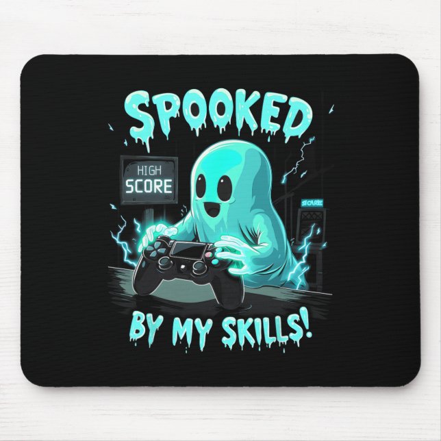 Funny Halloween Outfit Costumes  Mouse Mat (Front)