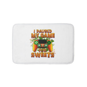 Funny Halloween Outfit for Gamer - Cool Halloween Bath Mat