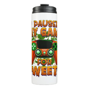 Funny Halloween Outfit for Gamer - Cool Halloween Thermal Tumbler